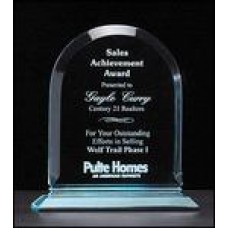 Arch Series Acrylic Award - In Jade